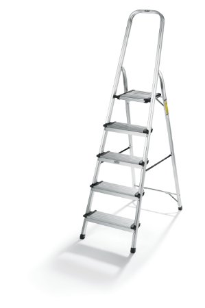 Polder Ultra light Aluminum 5-Step Ladder