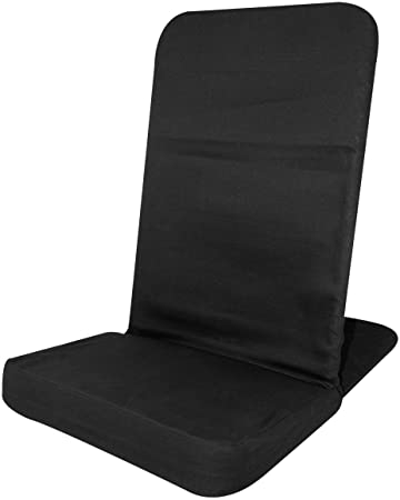 Back Jack Floor Chair (Original BackJack Chairs) - XL Size (Black)