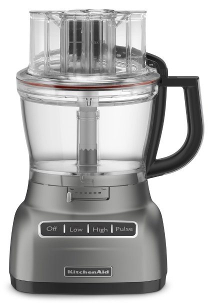 KitchenAid KFP1333CU 13-Cup Food Processor with ExactSlice System - Contour Silver