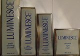 Luminesce Anti Aging Skin Care Complete Collection Cleanser Serum Night Repair Moisturizer