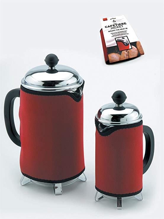 Cosy Red Cafetiere, Keep Coffee Hot!