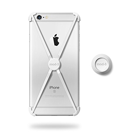 mod-3 alt. case 6s Magnetic iPhone 6/6s Plus Case with Wall Mount – White