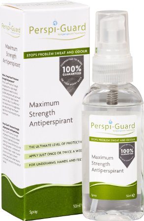Perspiguard Maximum Strength Antiperspirant 50ml - 5 Day Protection