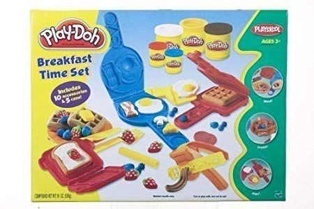 Mold, Make, And Serve Up A Fun Play-Doh Breakfast! - Play-Doh Breakfast Time Set by Buengna