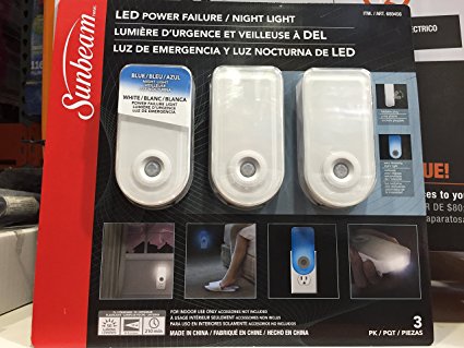 Sunbeam LED Power Failure / Night Light