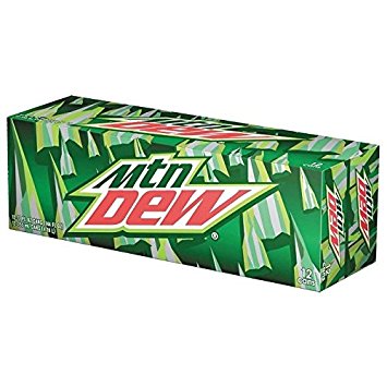 Mountain Dew Cans (12 Count, 12 Fl Oz Each)