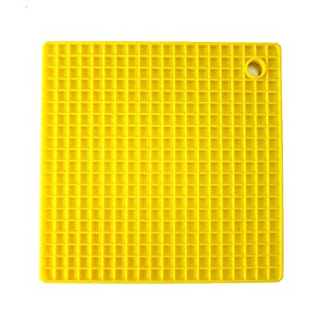 JYS Kitchen Honeycomb Style Silicone Heat Resistant Anti-slip Pan Mat Insulation Pad