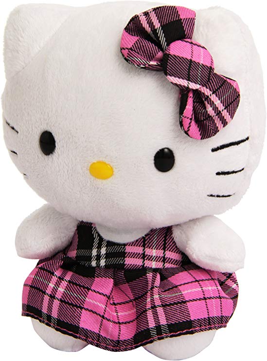 Ty Beanie Baby Hello Kitty Tartan