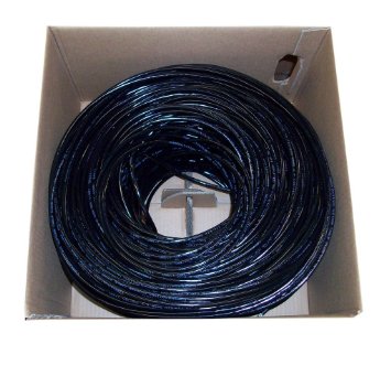 New 1,000 ft Cat6 Ethernet Cable / Wire 1,000ft Cat-6 Waterproof Outdoor / Direct Burial / Underground ~ VIVO (CABLE-V007)