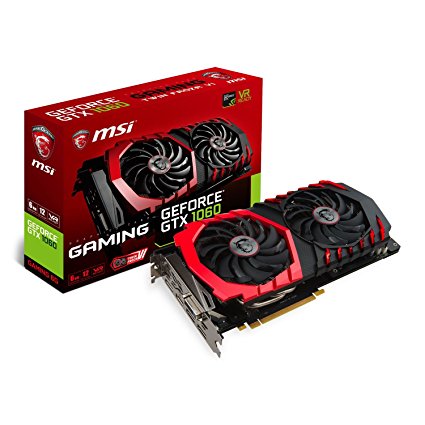 MSI NVIDIA GeForce GTX 1060 GAMING 6 GB GDDR5 Memory Pci Express 3.0 Graphics Card - Black