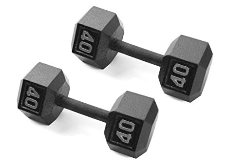 CAP Barbell Cast Iron Hex Dumbbell