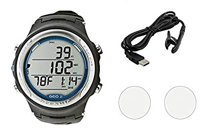 Oceanic GEO 2.0 Scuba Dive Computer Wrist Watch W/OCEANLOG Kit & Accessories