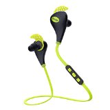 LEMFO Wireless Headphones Bluetooth V41 Headset Noise Cancelling Sports Earphones with Microphone Running Gym Exercise Sweatproof Earbuds for iPhone iPad Samsung Android Cell Phones Bluetooth Devices Green