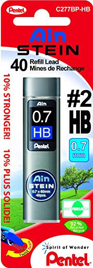 Pentel Ain Stein Refill Leads 0.7mm 40 Leads - C277BP-HB