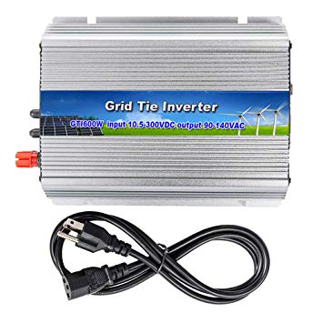 iMeshbean® 600W 600 Watt Grid Tie Inverter MPPT Accept 10.8v-30 V DC/120v AC , Solar Power Pure Sine Wave USA Seller