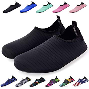 Bridawn Water Shoes for Women and Men, Quick-Dry Socks Barefoot Shoes for Swim Yoga Beach Surf Aqua Sports