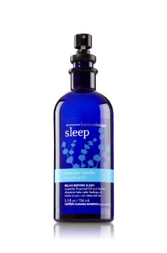 Bath and Body Works Aromatherapy Lavender Vanilla Sleep Pillow Mist 53 Oz