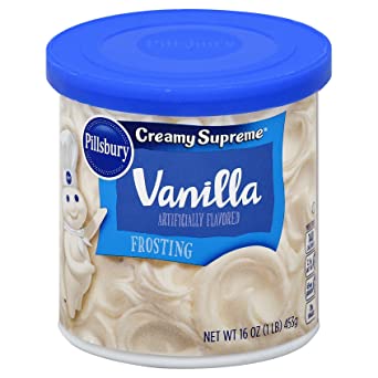 Pillsbury Creamy Supreme Frosting, Vanilla, 16 oz