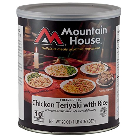 Mountain House Chicken Teriyaki W/Rice Can 30124