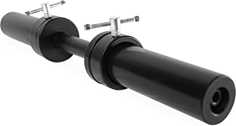 Cap Barbell black Olympic Solid 20" Dumbbell Handle (OBIS-20B)