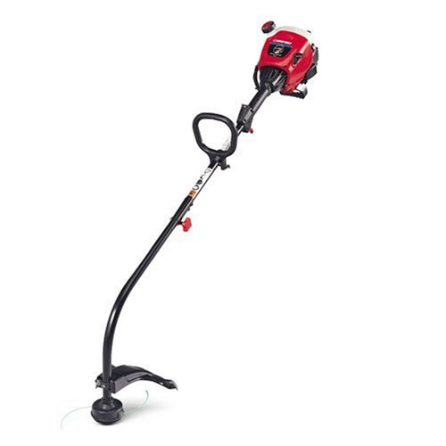 Troy-Bilt TB20CS 17-Inch 31cc 2-Cycle Gas-Powered Curved Shaft String Trimmer with Detachable Shaft