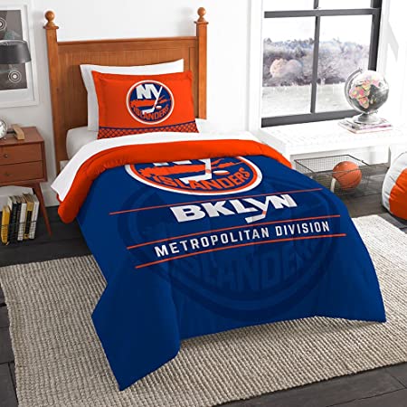 The Northwest Company Officially Licensed NHL Draft Comforter and 2 Sham Set, Multi Color, Multiple Sizes