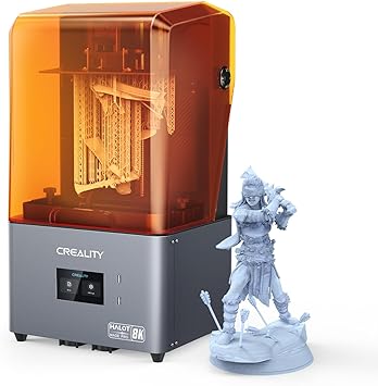 Creality Resin 3D Printer HALOT-MAGE PRO, 8K High Precision 10.3" LCD Screen, 3D Resin Printer with 170mm/h High-Speed Printing and High-Precision Integral Light, Large Printing Size 8.97x5.03x9.05in