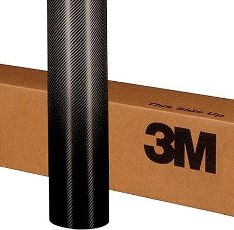 3M 1080 CF12 / CFS12 Black Carbon Fiber 5ft x 15ft (75 Sq/ft) Car Wrap Vinyl Film