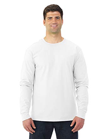 Fruit of the Loom Mens 5 oz. 100% Heavy Cotton HD Long-Sleeve T-Shirt(4930)