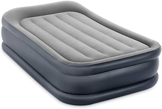 Intex Dura-Beam Series Pillow Rest Raised Airbed with Internal Pump (2021 Model)