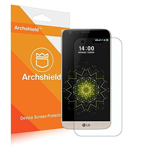 LG G5 Screen Protector, Archshield - LG G5 High Definition Clear Screen Protector 3-Pack (Lifetime Warranty)