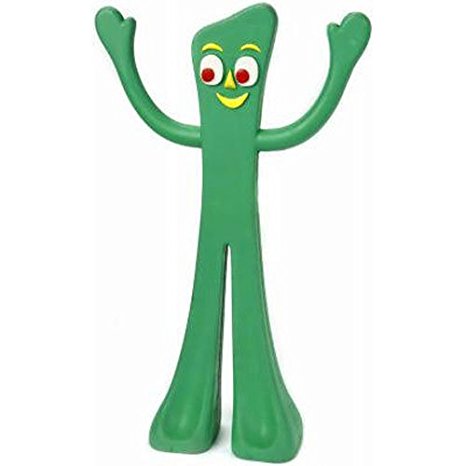 Gumby Rubber Dog Toy 9 In