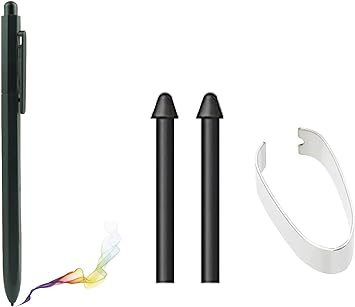 Stylus Digitizer Pen with Nib Replacement for Marker Remarkable 1 & 2 Stylus Tablet Pen Black Gen 1 & 2, Erase Function, Tilt Sensitive Sensor, Extra Nibs   Tool, 4096 Pressure Point Technology