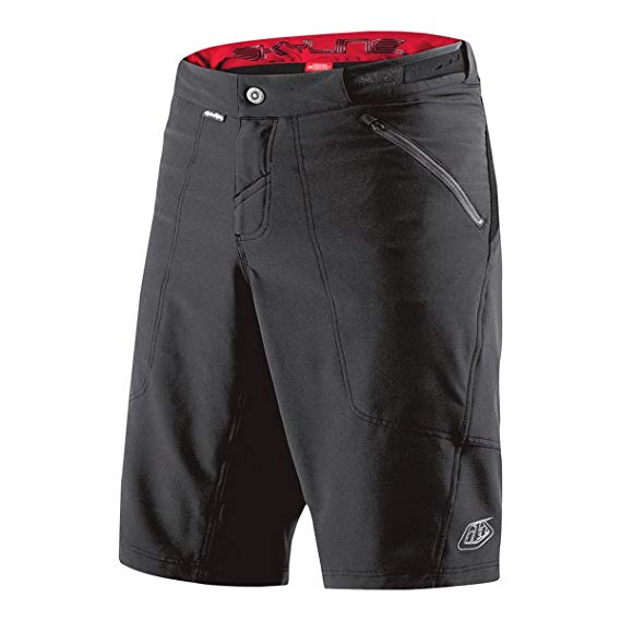 Troy Lee Designs Skyline Shell Men's BMX Bicycle Shorts - Black