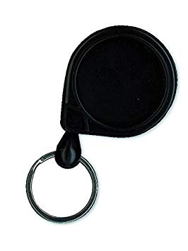 Key-Bak Mini-BAK Retractable Keys Holder with a 36" Retractable Nylon Cord, Key Ring and Made in The USA