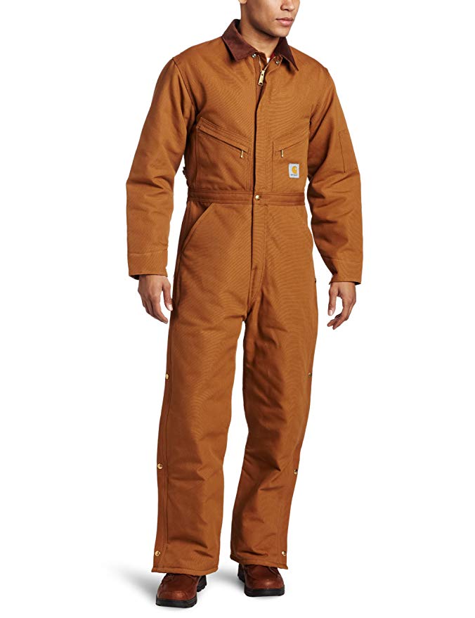 Carhartt Men's Quilt Lined Duck Coveralls X01