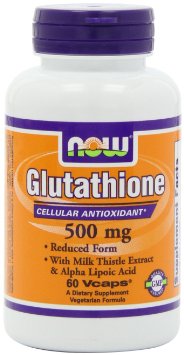 NOW Foods Glutathione 500mg Plus 60 Vcaps