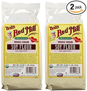 Bob's Red Mill Organic Soy Flour - 16 oz - 2 pk