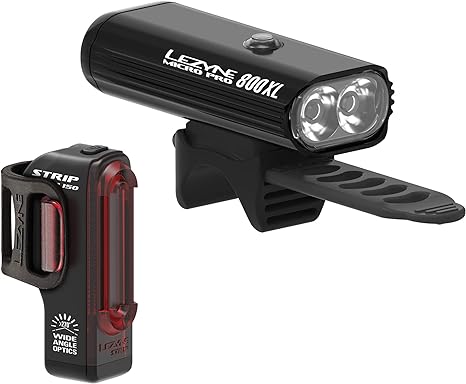 Lezyne Micro Pro 800XL / Strip Drive USB Lightset