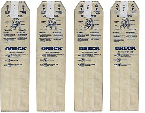 Oreck Hepa Odor Fighting Vacuum Bags For Magnesium (4-Pack)