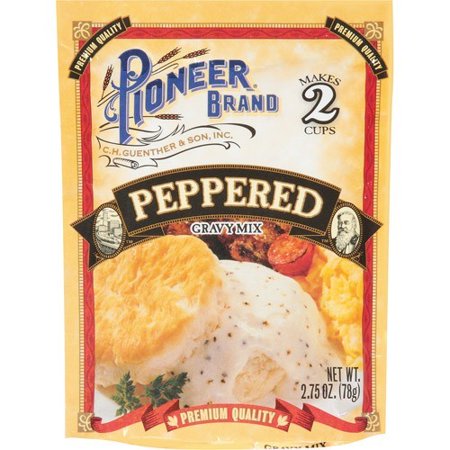 Pioneer Brand Gravy Mix, Peppered, 2.75 Oz