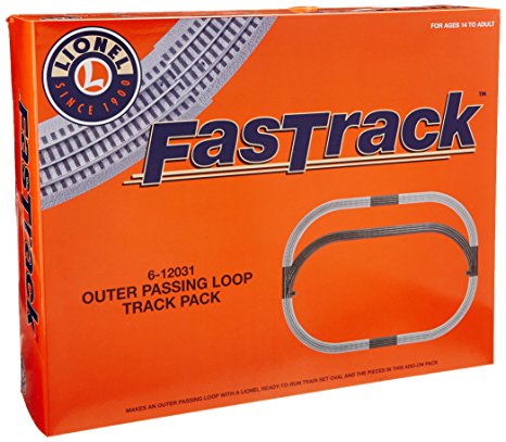 Lionel FasTrack Outer Passing Loop Add-on Pack