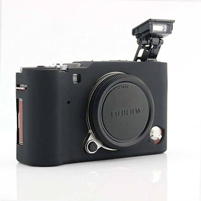 Camera Case, HelloPower Fujifilm X-A3 X-A10 Soft Silicone Durable Full Body Protective Camera Case Cover Skin Bag for Fujifilm X-A3, X-A10 (Black)