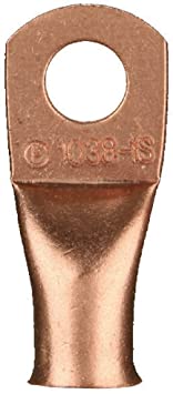 Install Bay Copper Ring Terminal 6 Gauge 5/16 Inch 25 Pack - CUR6516