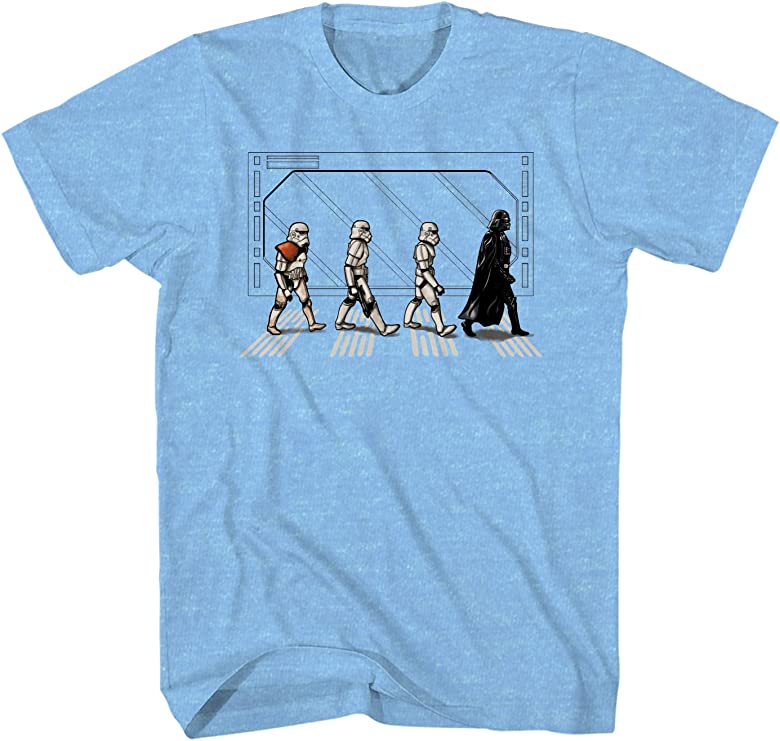 STAR WARS Death Star Road Stormtrooper Crossing Mens T-Shirt