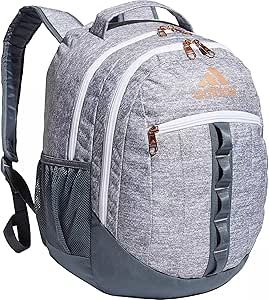 adidas Stratton III Backpack, Gray/Pink 01