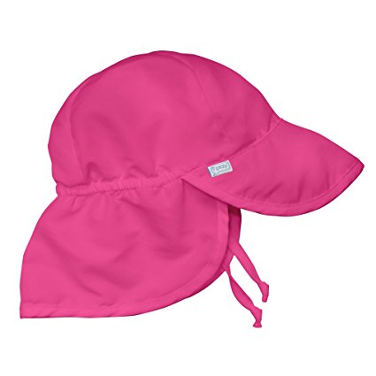 i play. Unisex Baby Solid Flap Sun Protection Hat UPF 50