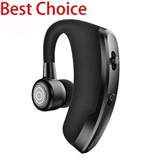 Bluetooth Earpieces, Bluetooth Headset V4.1 in-Ear Stereo Sweatproof Lightweight Noise Cancelling Hands Free Business Earphone with Mic for Business/Office/Driving，Support iOS/Android/Windows System