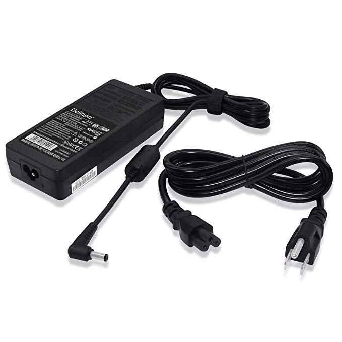 Delippo[UL Listed] 19V 6.32A 120w Laptop AC Adapter Charger Compatible for ASUSADP-120RH B PA-1121-28 ADP-120ZB BB Rog GL502VT GL502V GL502 Q550LF N550JV N56V GL551JM N550 G50 G51J Series