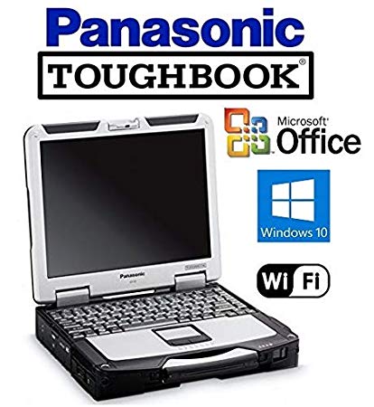 Quality Panasonic Toughbook CF-31 Rugged Laptop - Win 10 PRO - Intel Core i5 2.5GHz CPU - New 256GB SSD - 8GB RAM - DVD/CD-RW